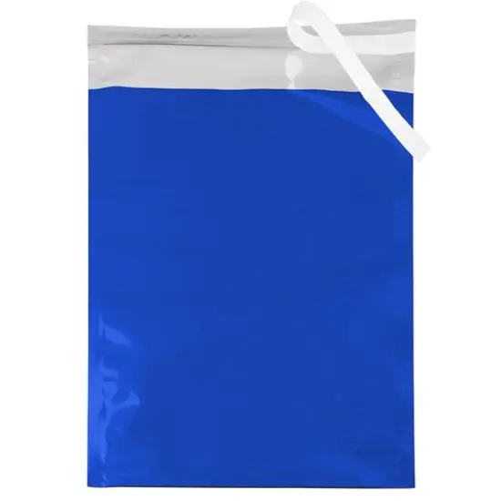 JAM Paper 10" x 13" Blue Foil Self Adhesive Closure Envelopes, 25ct. {3}