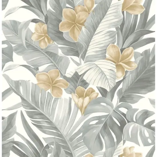NuWallpaper Neutral Paradise Peel & Stick Wallpaper {1}