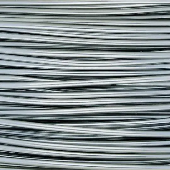 The Beadsmith&reg; Wire Elements&trade; 18 Gauge Tarnish Resistant Round Soft Temper Wire, 4yd.Titanium {6}