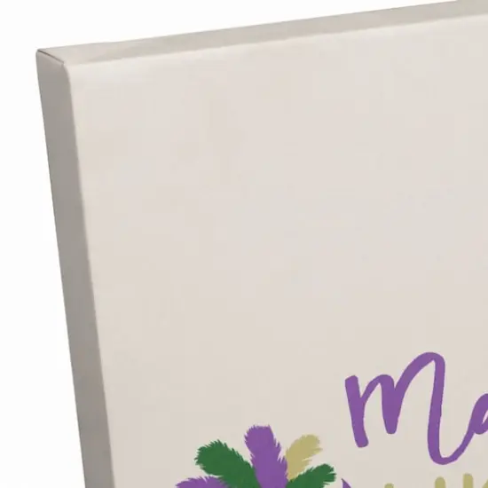 Mardi Gras Rock Star Canvas Wall Art {4}