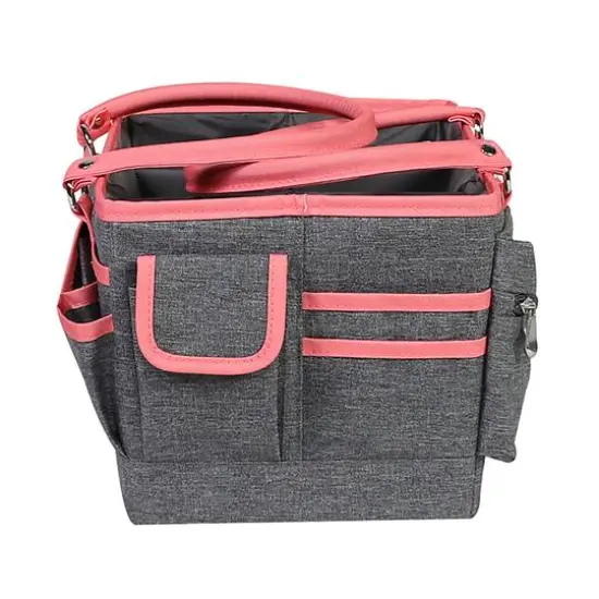 Everything Mary Coral Heather Deluxe Store & Tote Craft Organizer {5}