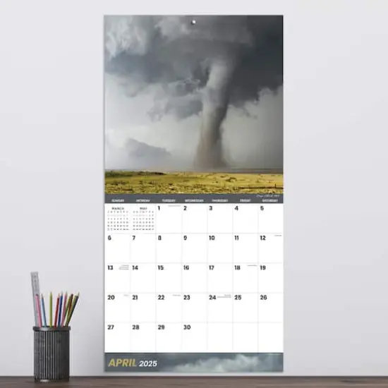 TF Publishing 2025 Weather Wall Calendar {5}