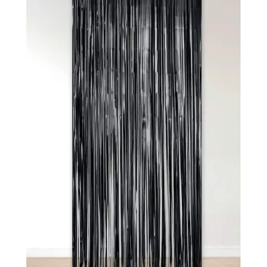 Black Fringe Curtain by Celebrate It&trade; {3}