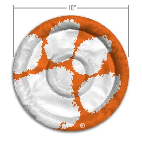 NCAA Flimzee Bean-Bag Flying Disc Clemson Tigers {6}