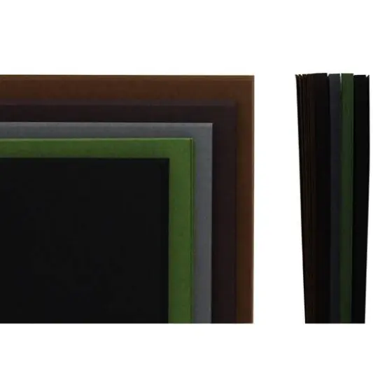 PA Paper&trade; Accents Dark Neutrals Stash Pack 8.5" x 11" Cardstock, 40 sheets {3}