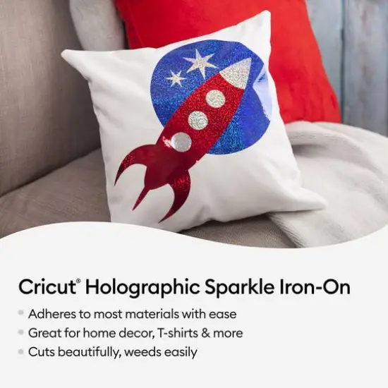 Cricut&reg; Holographic Sparkle Iron-On Sampler, Ultimate {4}