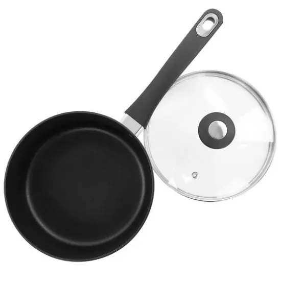 Martha Stewart Everyday Turquoise 3qt. Aluminum Saucepan with Lid {8}