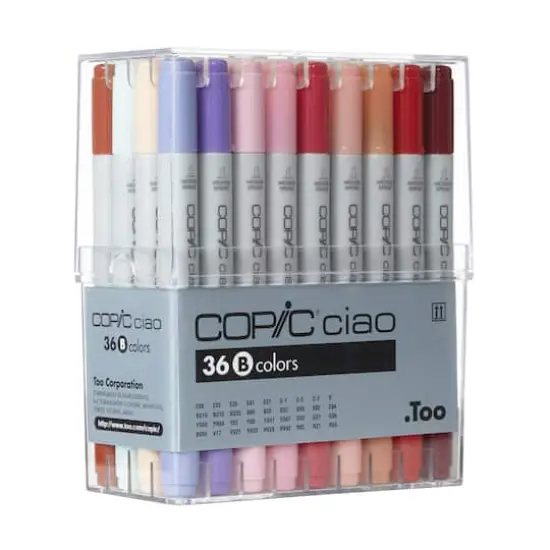 Copic&reg; Ciao Marker Set, 36 Color Set B {1}