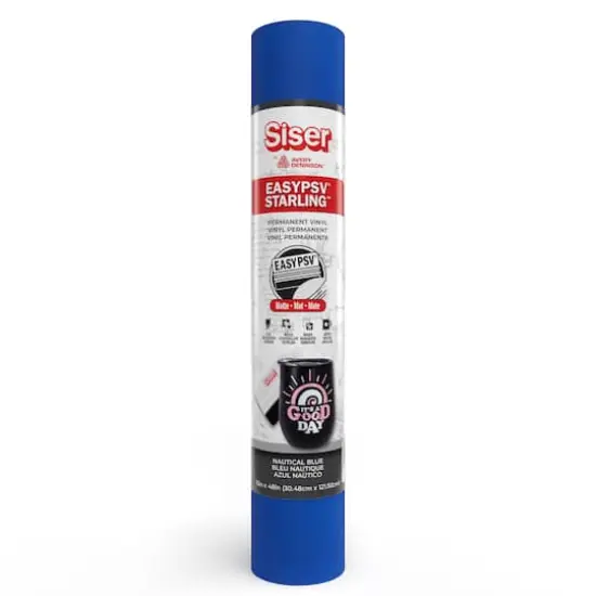 Siser&reg; EasyPSV&reg; Starling&trade; Matte Permanent Adhesive Vinyl by Avery Dennison Nautical Blue {1}