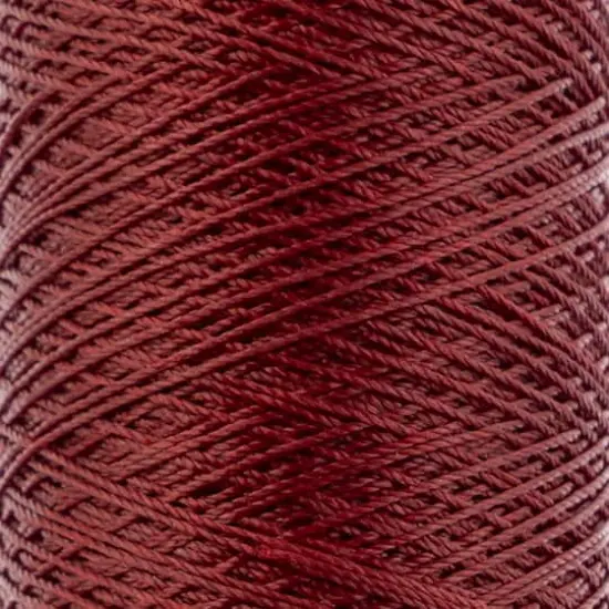 Gudebrod 0.015" 3 Ply Waxed Thread, 500ft. Red Brown {4}