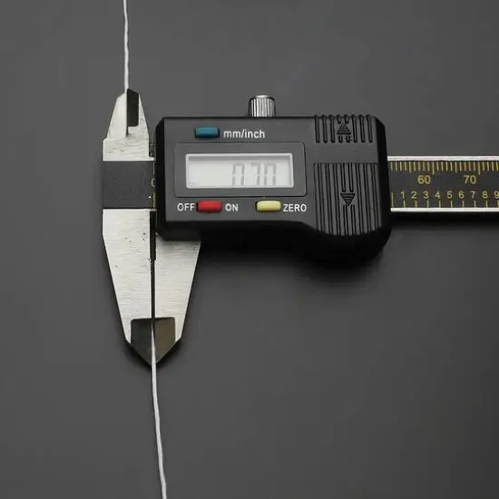 The Beadsmith&reg; Opelon&reg; 0.7mm White Stretch Jewelry Fiber, 5m {6}