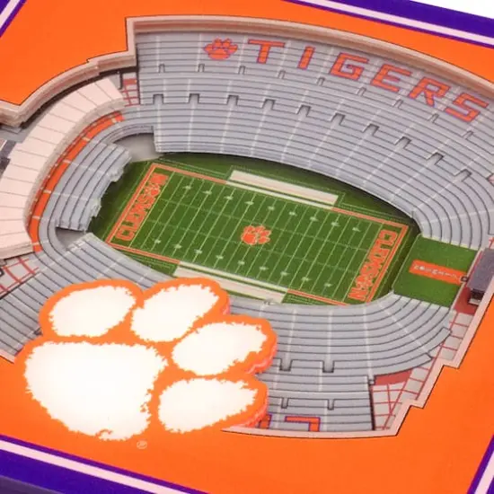 NCAA 3D StadiumView Coasters Clemson Tigers {5}