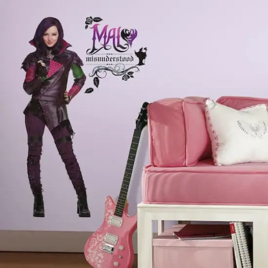 RoomMates Descendants Mal Peel & Stick Giant Wall Decals {4}