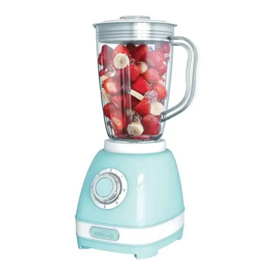 Brentwood 2 Speed Retro Blender with 50oz. Plastic Jar {6}