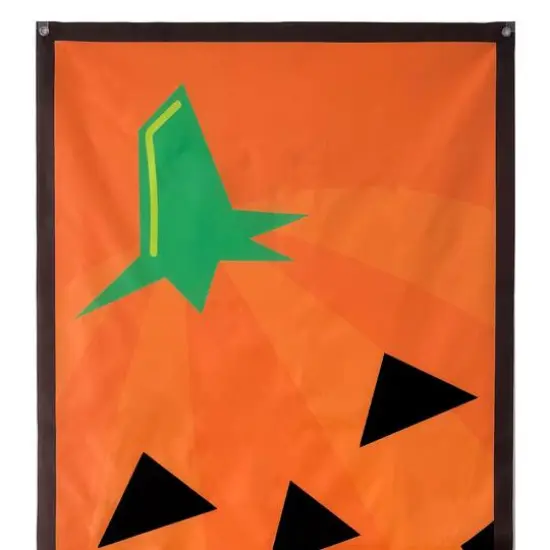 6ft. Jack-O'-Lantern Door Cover by Ashland&reg; {3}