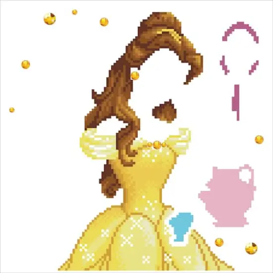 Camelot&reg; Dots Intermediate Belle Beauty Diamond Painting Kit {3}