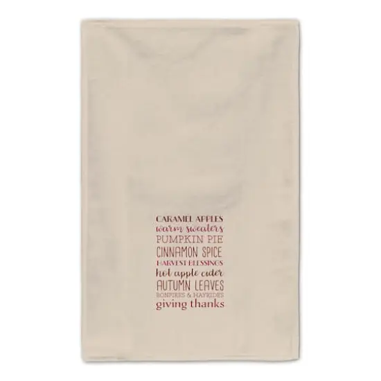 Fall Sentiments Tea Towel Set {5}