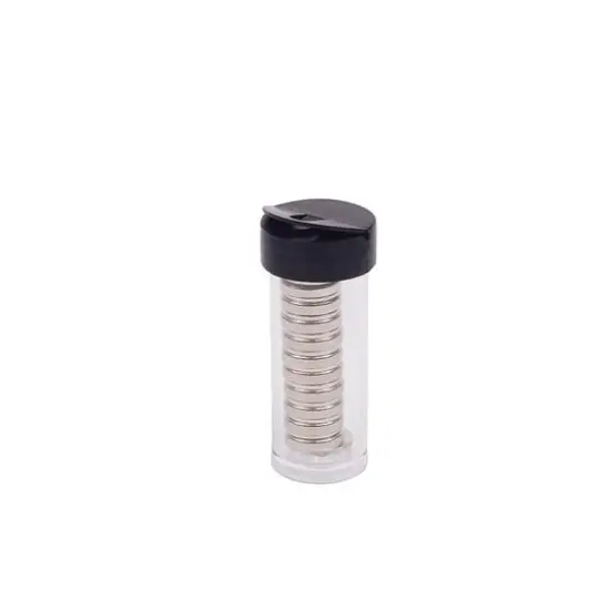 JAM Paper Silver Magnetizm Magnets, 12ct. {1}