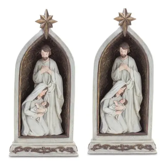 12.5" Holy Family Nativity Arch, 2ct. {1}