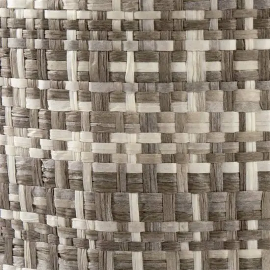 DII&reg; Medium Tweed Round Paper Bin Gray {6}