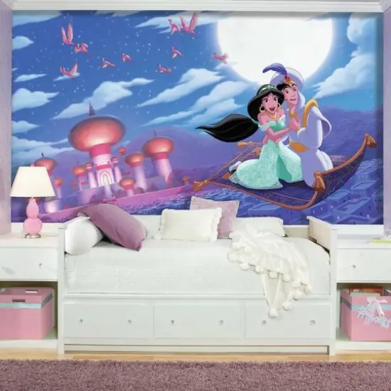 Disney&reg; Aladdin XL Chair Rail Prepasted Mural {3}