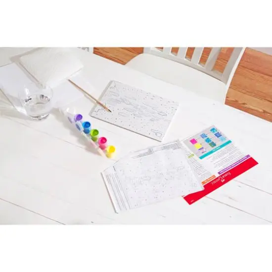 Faber-Castell Paint by Number Museum Series, Water Lilies {9}