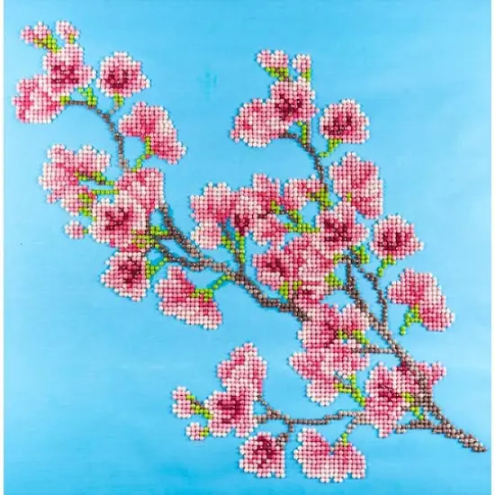 Diamond Art Intermediate Cherry Blossom Kit {1}