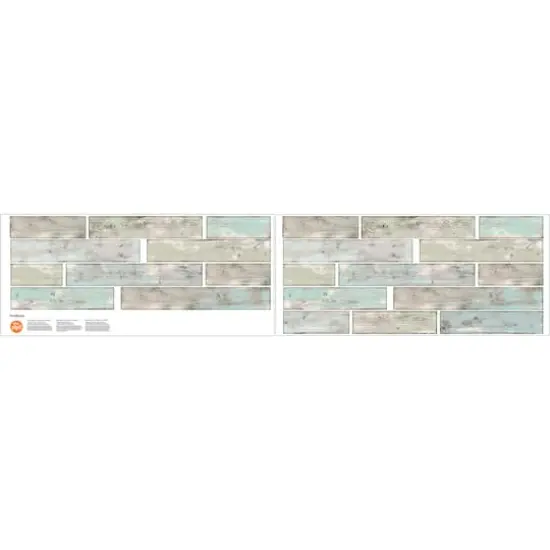 WallPops Seaside Wood Wall Art Kit {3}