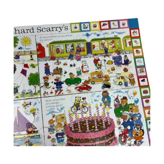 Richard Scarry's Busytown Seek and Find! Giant Floor Puzzle: 28 Pcs {6}