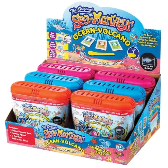 Sea-Monkey Ocean Volcano Instant Pets With Tank {1}