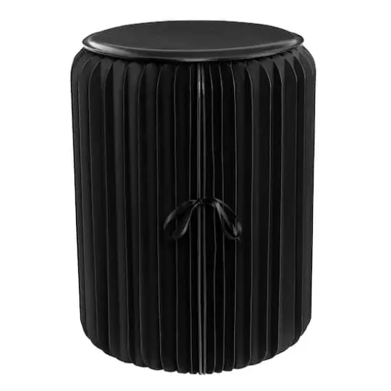 Honey Can Do Black Foldable Paper Stool {1}