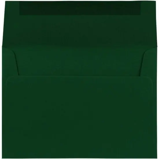JAM Paper A7 Dark Green Premium Invitation Envelopes {3}