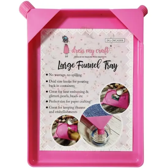 Dress My Craft&reg; Large Funnel Tray {1}