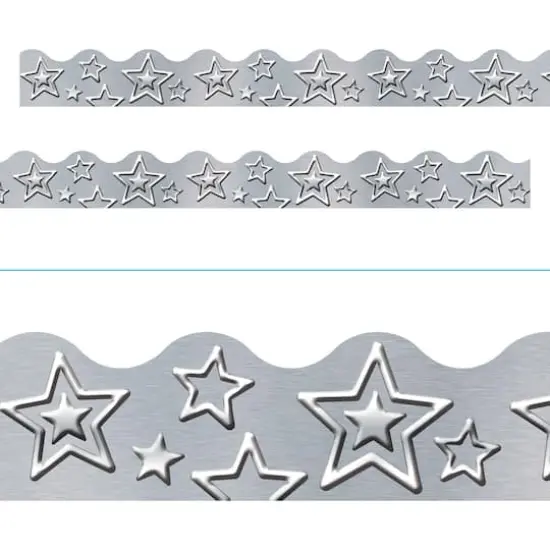 I Heart Metal Silver Stars Terrific Trimmers&reg; {3}