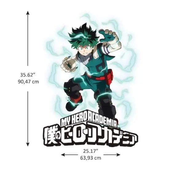 RoomMates My Hero Academia Deku Wall Decals {6}