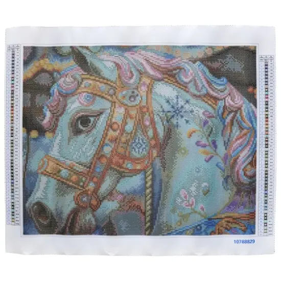 16" x 20" Carousel Diamond Art Kit by Make Market&reg; {3}