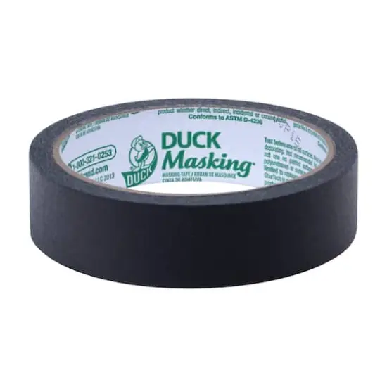Duck Masking&reg; Brand Masking Tape Black {3}