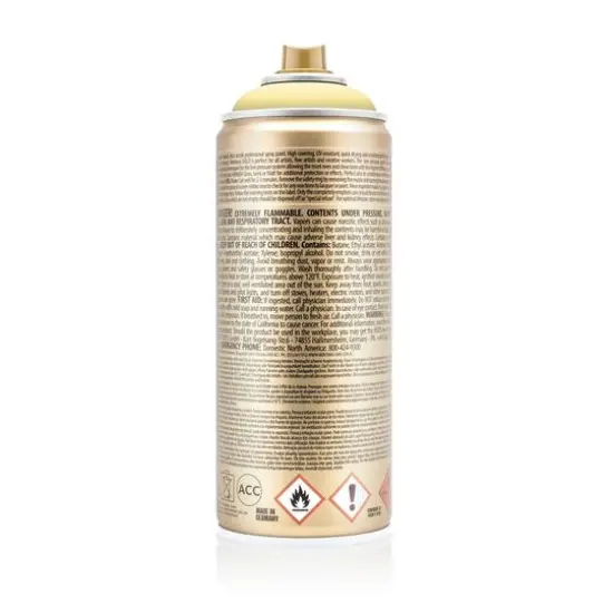 Montana&trade; Gold Acrylic Professional Spray Paint G1000 Vanilla {7}