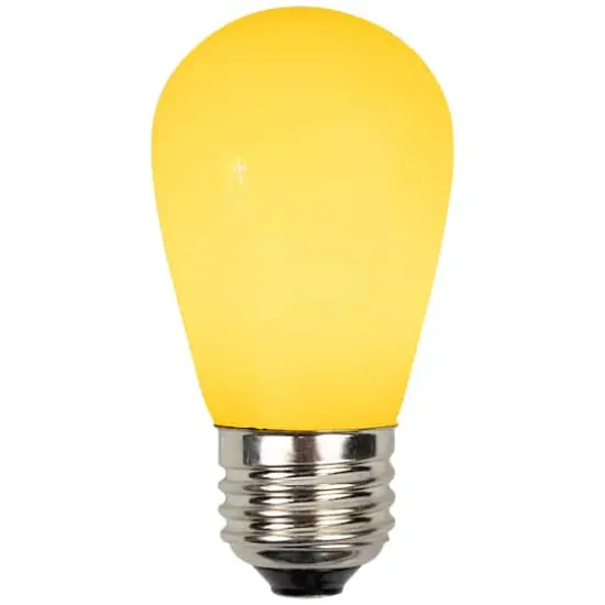 Opaque LED S14 Replacement Bulbs, 25ct. Yellow {4}