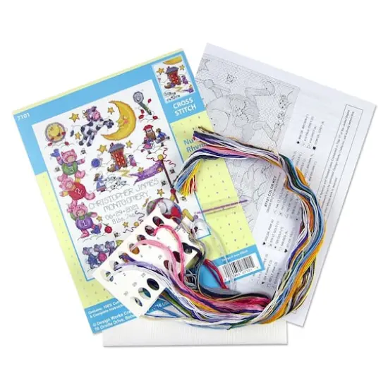 Design Works&trade; Nursery Rhymes Counted Cross Stitch Kit {3}