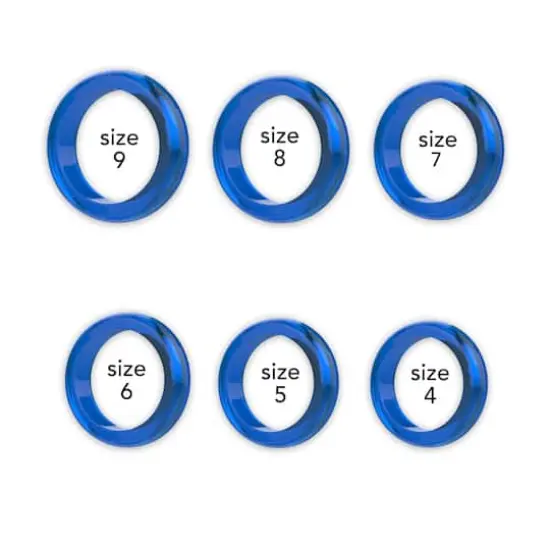 Blue Moon Studio&trade; UV Resin Craft Rings Flat Mold {3}