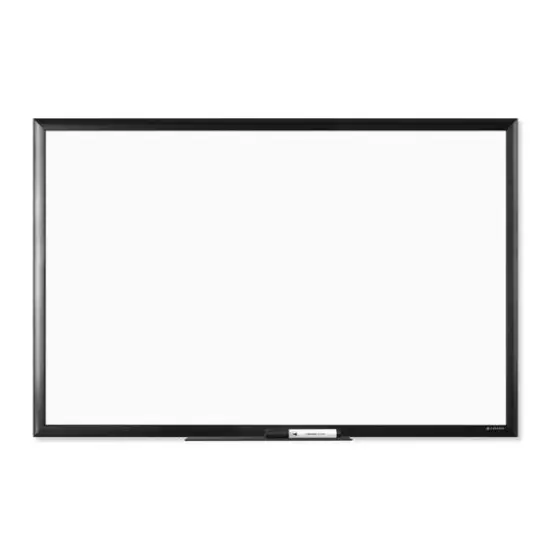 U Brands Black 36" x 24" Aluminum Frame Magnetic Dry Erase Board {1}