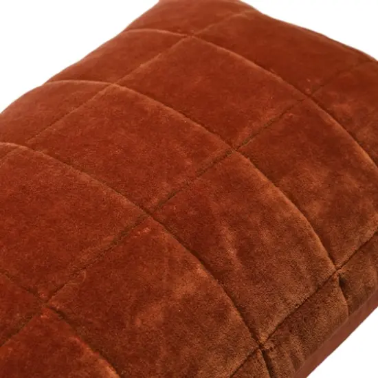 Hello Honey&reg; Quilted Velvet Lumbar Pillow Cover {7}