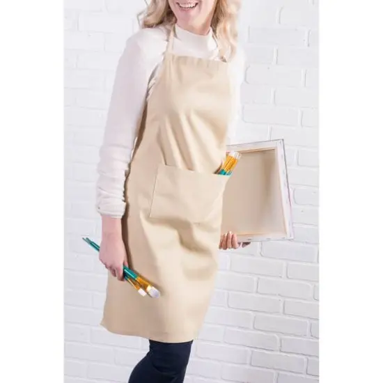 DII&reg; Chino Chef Apron Pebble {9}