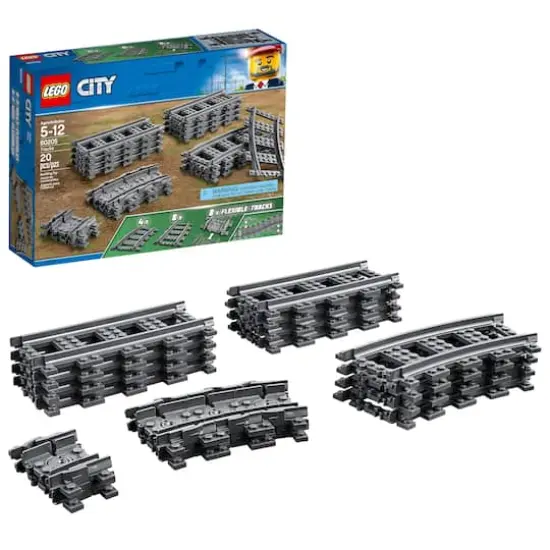 LEGO City Tracks 60205 Building Kit (20 Piece) {1}