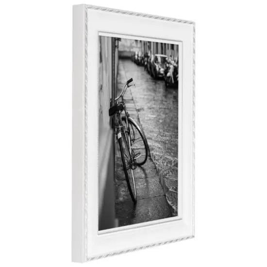 Craig Frames Victoria White & Silver Picture Frame {6}