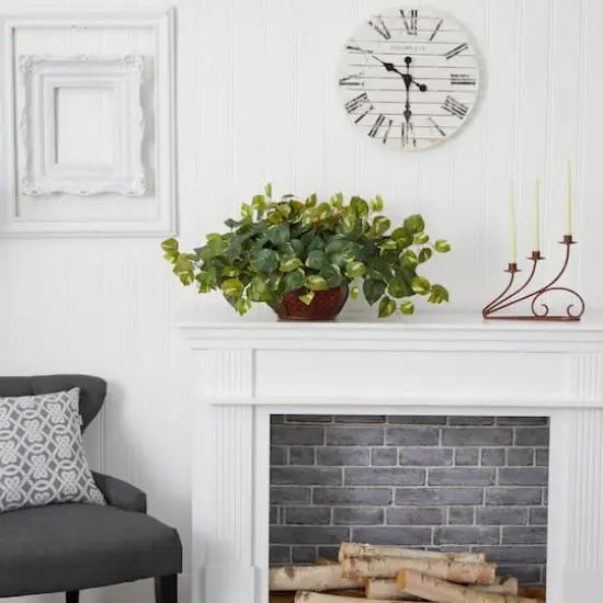 15" Potted Pothos Plant {6}