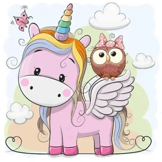 Wizardi Best Friends Diamond Painting Kit {3}