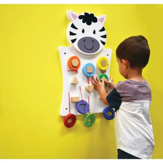 Learning Advantage&trade; Zebra Activity Wall Panel {3}