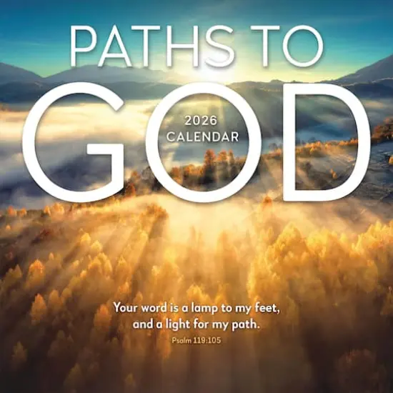 2026 Paths to God Wall Calendar {1}